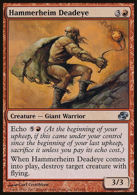 Hammerheim Deadeye, Planar Chaos #101, Magic: The Gathering card