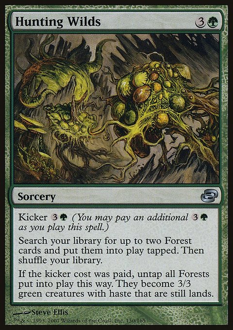 Hunting Wilds, Planar Chaos #130, Magic: The Gathering card