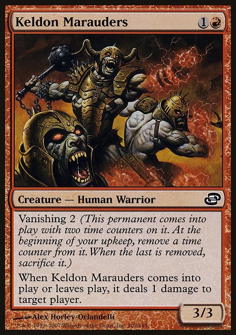 Keldon Marauders, Planar Chaos #102, Magic: The Gathering card