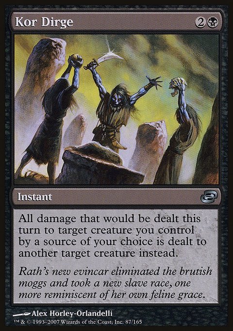 Kor Dirge, Planar Chaos #87, Magic: The Gathering card