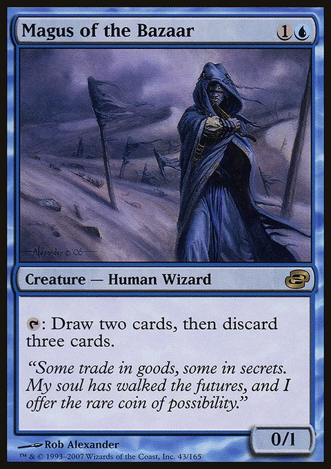 Magus of the Bazaar, Planar Chaos #43, Magic: The Gathering card