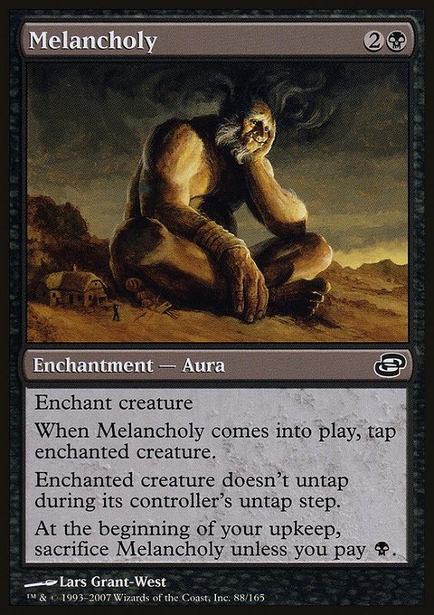 Melancholy, Planar Chaos #88, Magic: The Gathering card