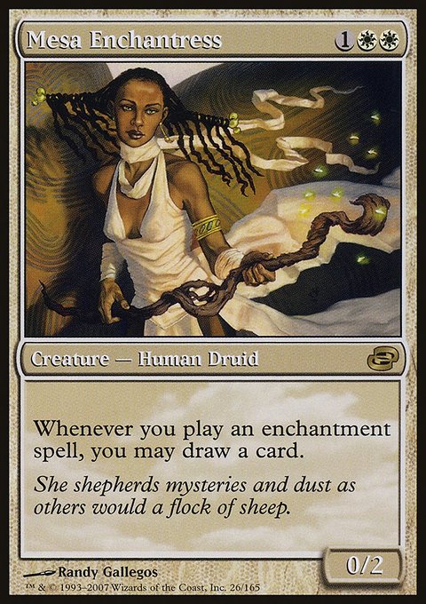 Mesa Enchantress, Planar Chaos #26, Magic: The Gathering card