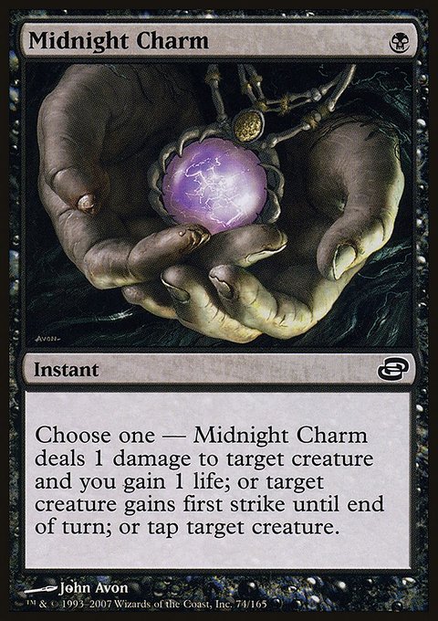 Midnight Charm, Planar Chaos #74, Magic: The Gathering card