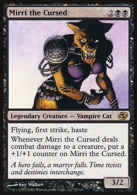 Mirri the Cursed, Planar Chaos #75, Magic: The Gathering card