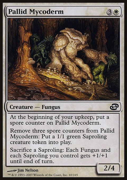 Pallid Mycoderm, Planar Chaos #10, Magic: The Gathering card