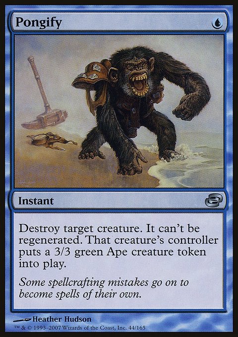 Pongify, Planar Chaos #44, Magic: The Gathering card