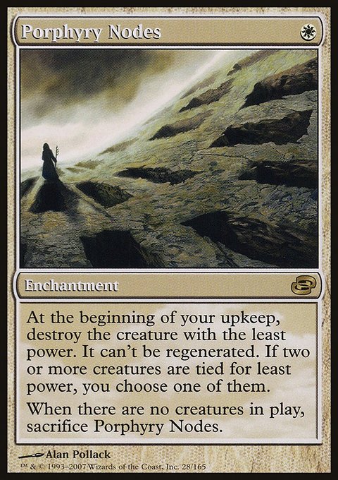 Porphyry Nodes, Planar Chaos #28, Magic: The Gathering card