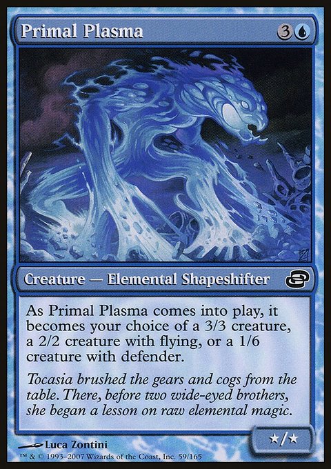 Primal Plasma, Planar Chaos #59, Magic: The Gathering card