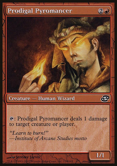 Prodigal Pyromancer, Planar Chaos #118, Magic: The Gathering card