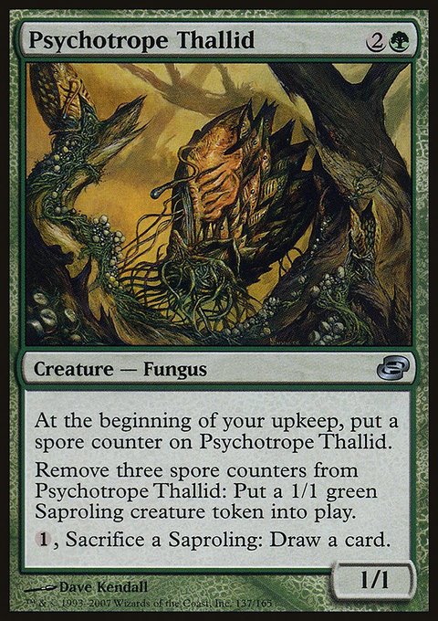 Psychotrope Thallid, Planar Chaos #137, Magic: The Gathering card