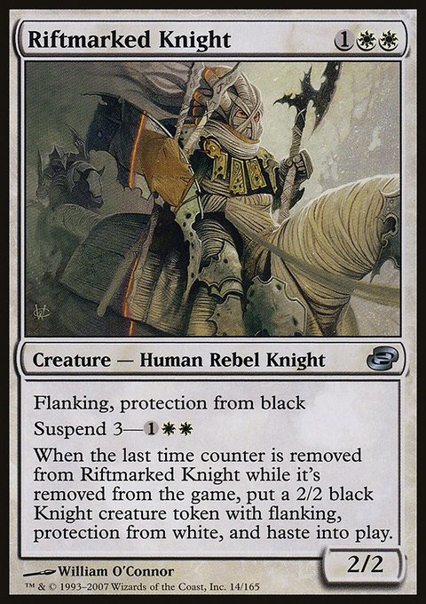 Riftmarked Knight, Planar Chaos #14, Magic: The Gathering card