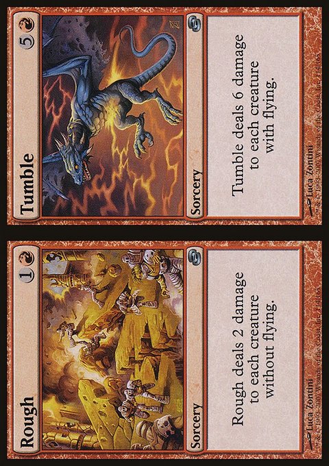 Rough // Tumble, Planar Chaos #114, Magic: The Gathering card
