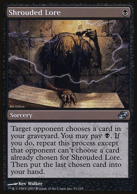 Shrouded Lore, Planar Chaos #91, Magic: The Gathering card