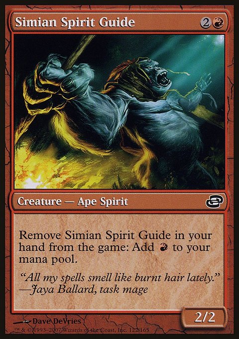 Simian Spirit Guide, Planar Chaos #122, Magic: The Gathering card