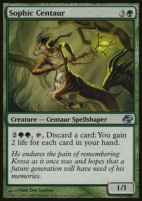 Sophic Centaur, Planar Chaos #139, Magic: The Gathering card