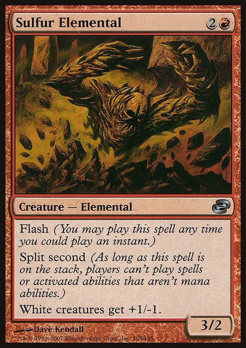 Sulfur Elemental, Planar Chaos #108, Magic: The Gathering card