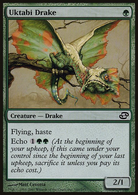 Uktabi Drake, Planar Chaos #141, Magic: The Gathering card
