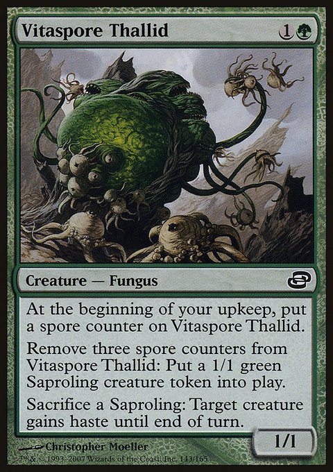 Vitaspore Thallid, Planar Chaos #143, Magic: The Gathering card
