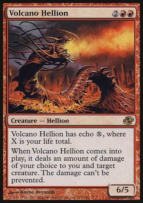 Volcano Hellion, Planar Chaos #111, Magic: The Gathering card