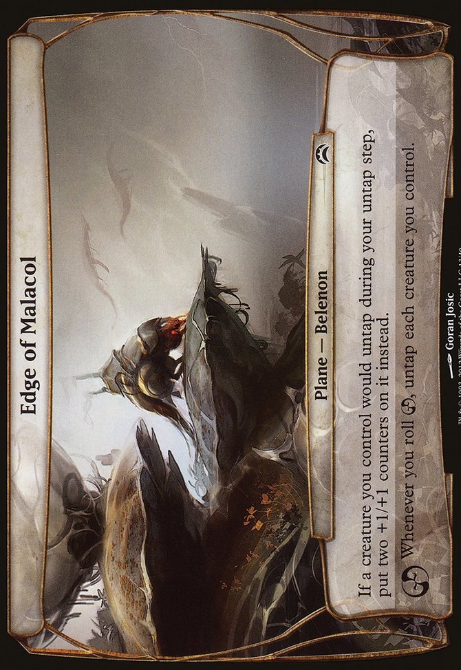 Edge of Malacol, Planechase 2012 Planes #13, Magic: The Gathering card