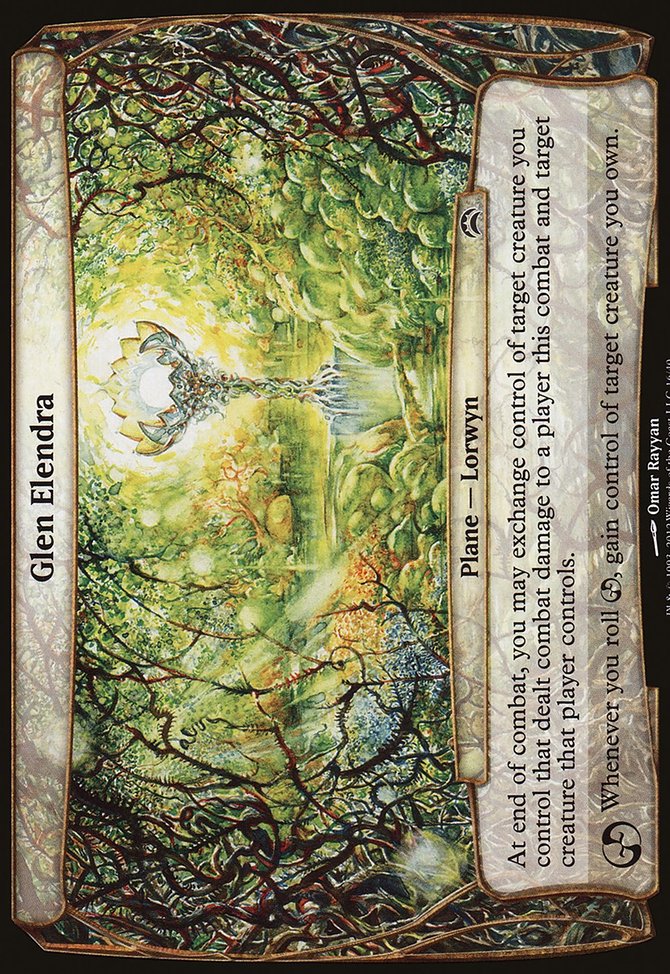Glen Elendra, Planechase 2012 Planes #16, Magic: The Gathering card