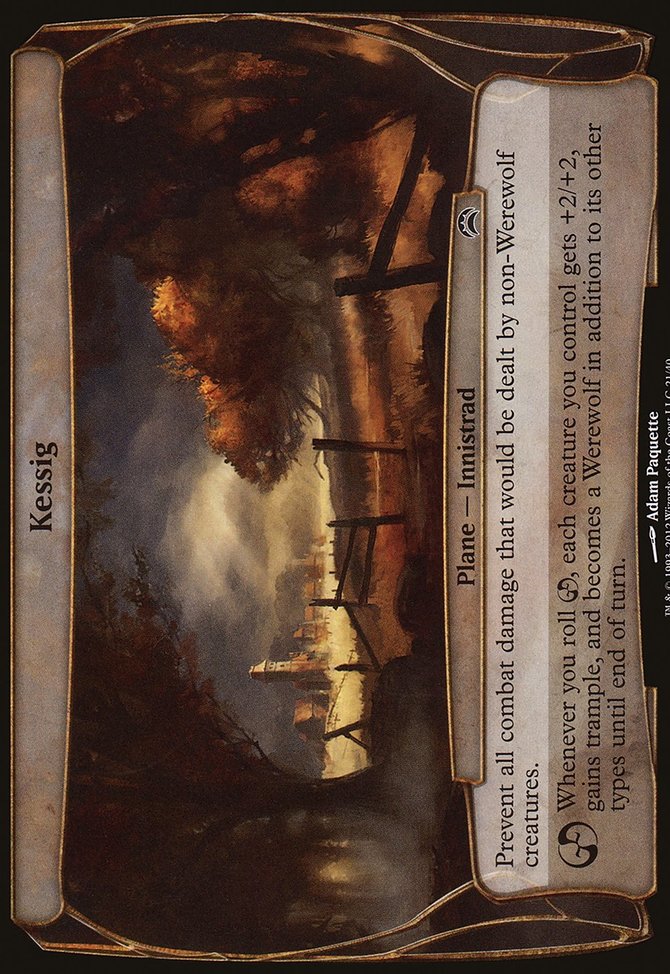 Kessig, Planechase 2012 Planes #21, Magic: The Gathering card