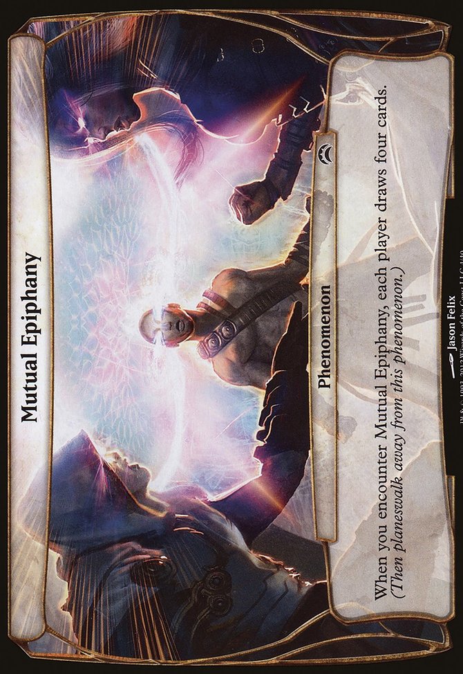 Mutual Epiphany, Planechase 2012 Planes #4, Magic: The Gathering card