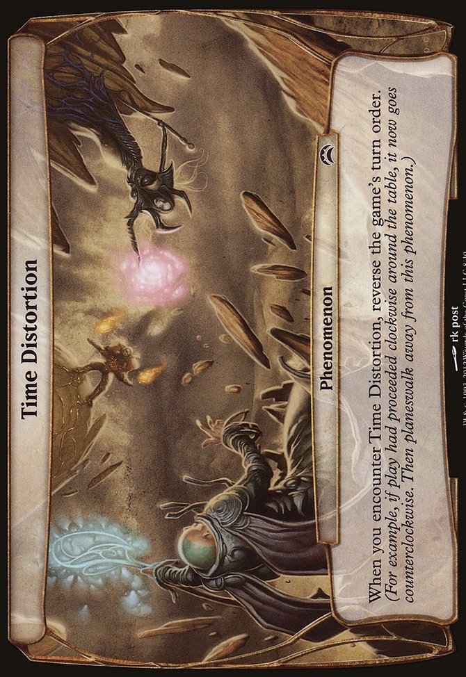 Time Distortion, Planechase 2012 Planes #8, Magic: The Gathering card