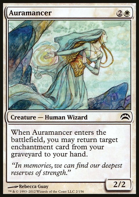 Auramancer, Planechase 2012 #2, Magic: The Gathering card