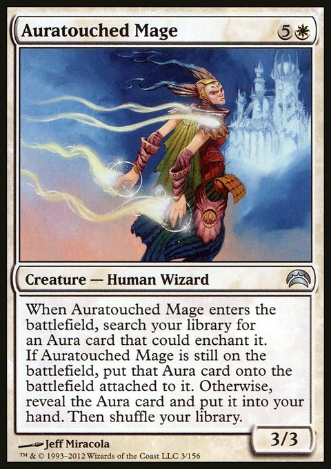 Auratouched Mage, Planechase 2012 #3, Magic: The Gathering card