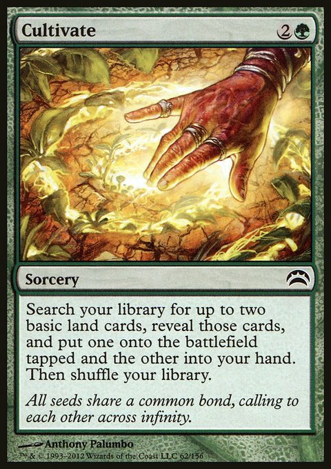 Cultivate, Planechase 2012 #62, Magic: The Gathering card
