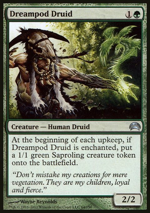 Dreampod Druid, Planechase 2012 #64, Magic: The Gathering card