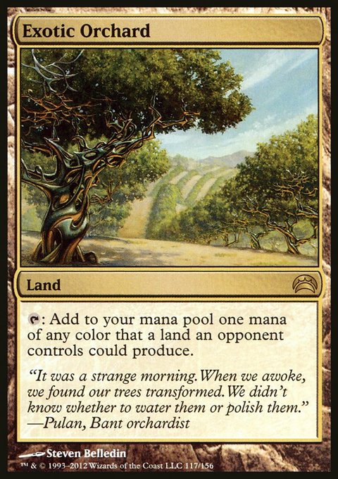 Exotic Orchard, Planechase 2012 #117, Magic: The Gathering card