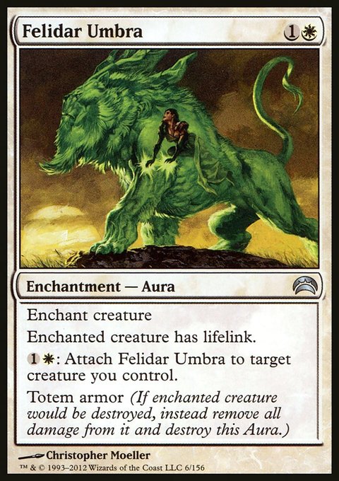 Felidar Umbra, Planechase 2012 #6, Magic: The Gathering card