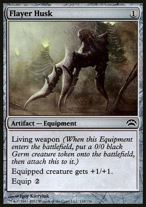 Flayer Husk, Planechase 2012 #110, Magic: The Gathering card