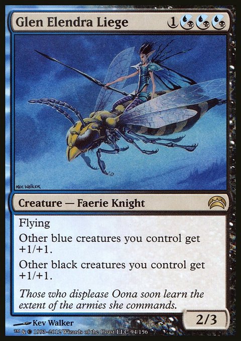 Glen Elendra Liege, Planechase 2012 #94, Magic: The Gathering card