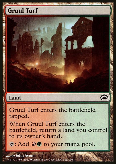Gruul Turf, Planechase 2012 #119, Magic: The Gathering card
