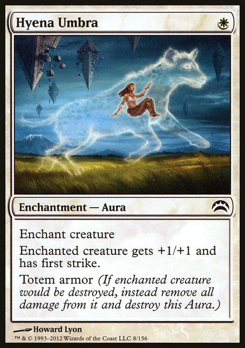 Hyena Umbra, Planechase 2012 #8, Magic: The Gathering card