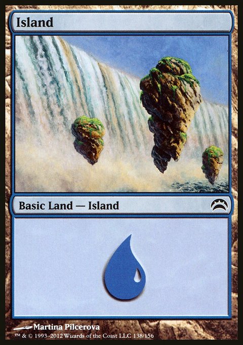 Island, Planechase 2012 #138, Magic: The Gathering card
