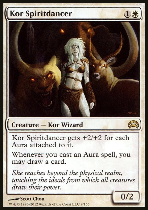 Kor Spiritdancer, Planechase 2012 #9, Magic: The Gathering card