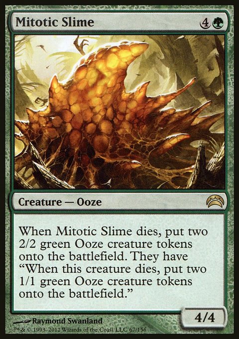 Mitotic Slime, Planechase 2012 #67, Magic: The Gathering card