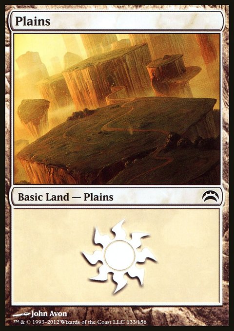 Plains, Planechase 2012 #133, Magic: The Gathering card