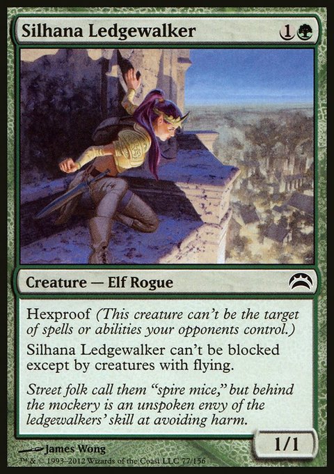 Silhana Ledgewalker, Planechase 2012 #77, Magic: The Gathering card
