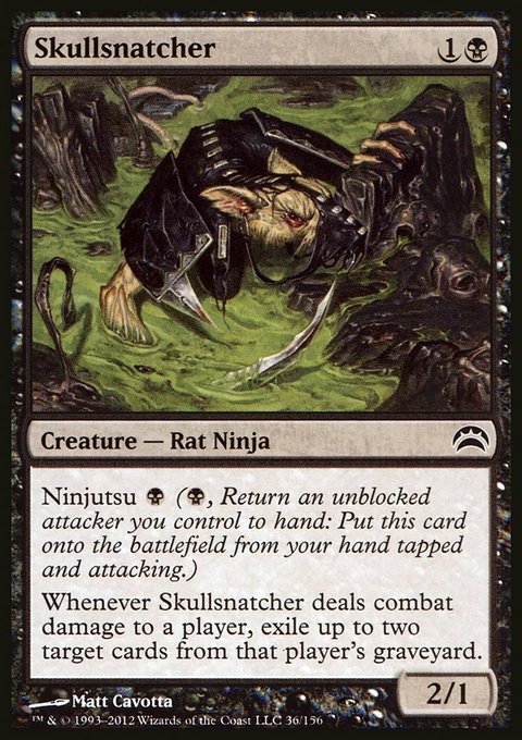 Skullsnatcher, Planechase 2012 #36, Magic: The Gathering card