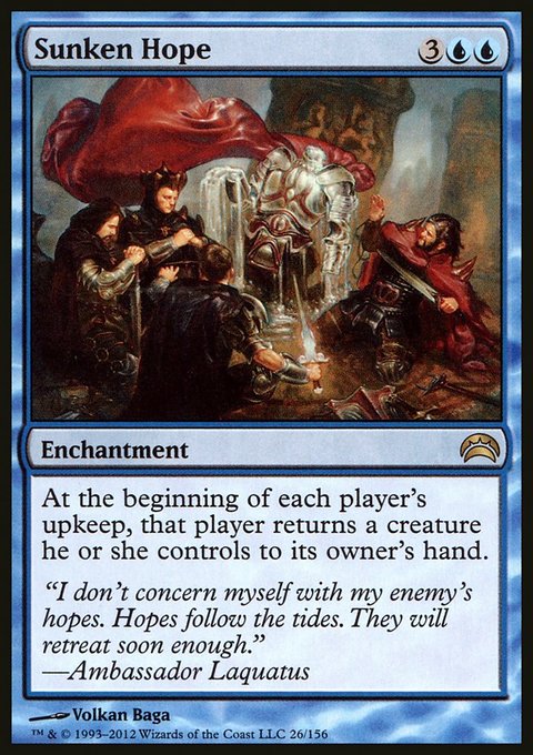Sunken Hope, Planechase 2012 #26, Magic: The Gathering card