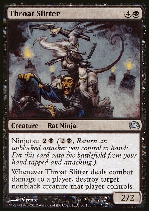 Throat Slitter, Planechase 2012 #37, Magic: The Gathering card