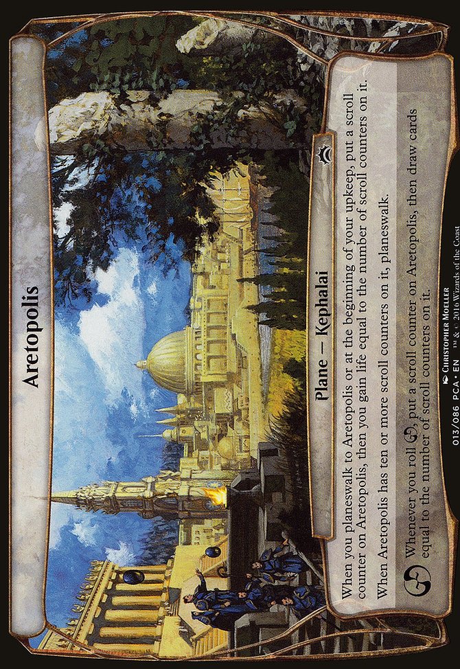 Aretopolis, Planechase Anthology Planes #13, Magic: The Gathering card
