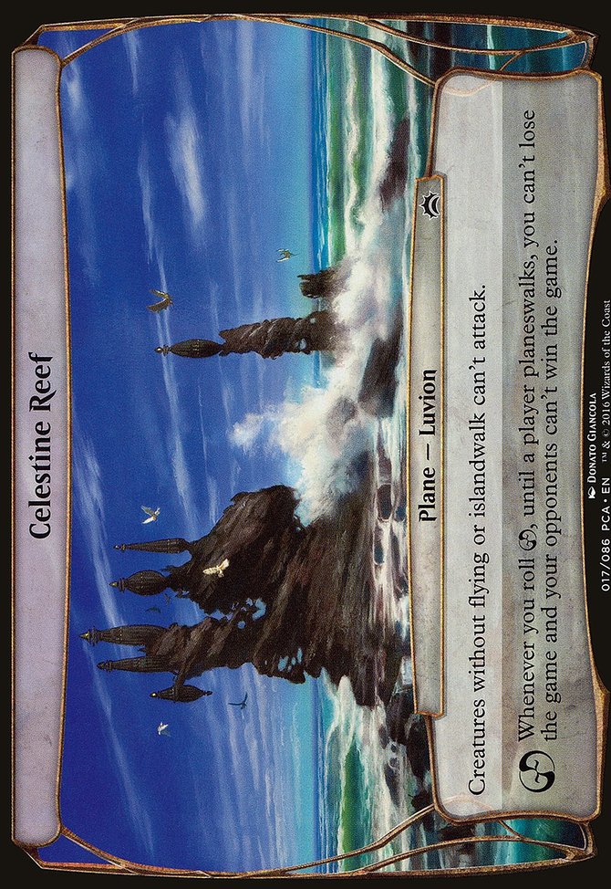 Celestine Reef, Planechase Anthology Planes #17, Magic: The Gathering card