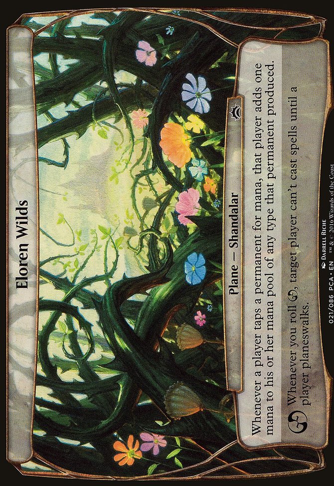 Eloren Wilds, Planechase Anthology Planes #21, Magic: The Gathering card